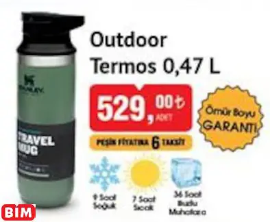 STANLEY OUTDOOR  TERMOS 0,47 L